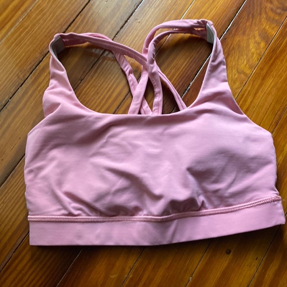 Lululemon Energy sports bra, color Pink, size 4 - Picture 3 of 3